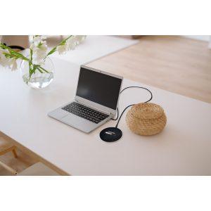 Chargeur 15W finition type cuir