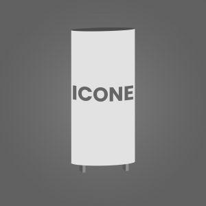 Totem galbé non lumineux