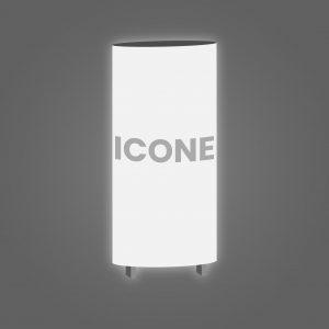 TOTEM galbé lumineux