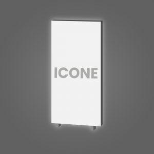 Totem droit lumineux