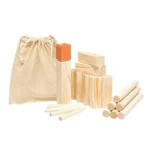 Image du produit: "Jeu de lancer viking KUBB en bois"