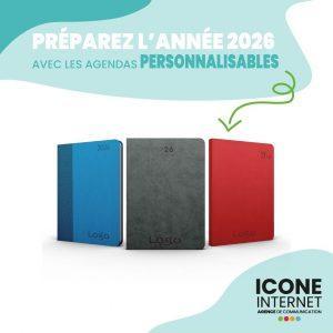 agendas publicitaires et personnalisés 2026