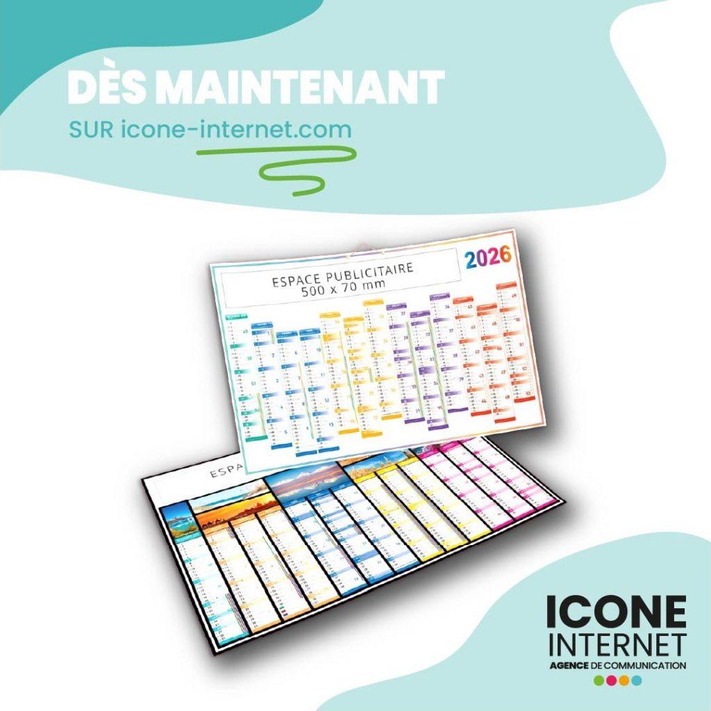 Calendriers publicitaires personnalisés