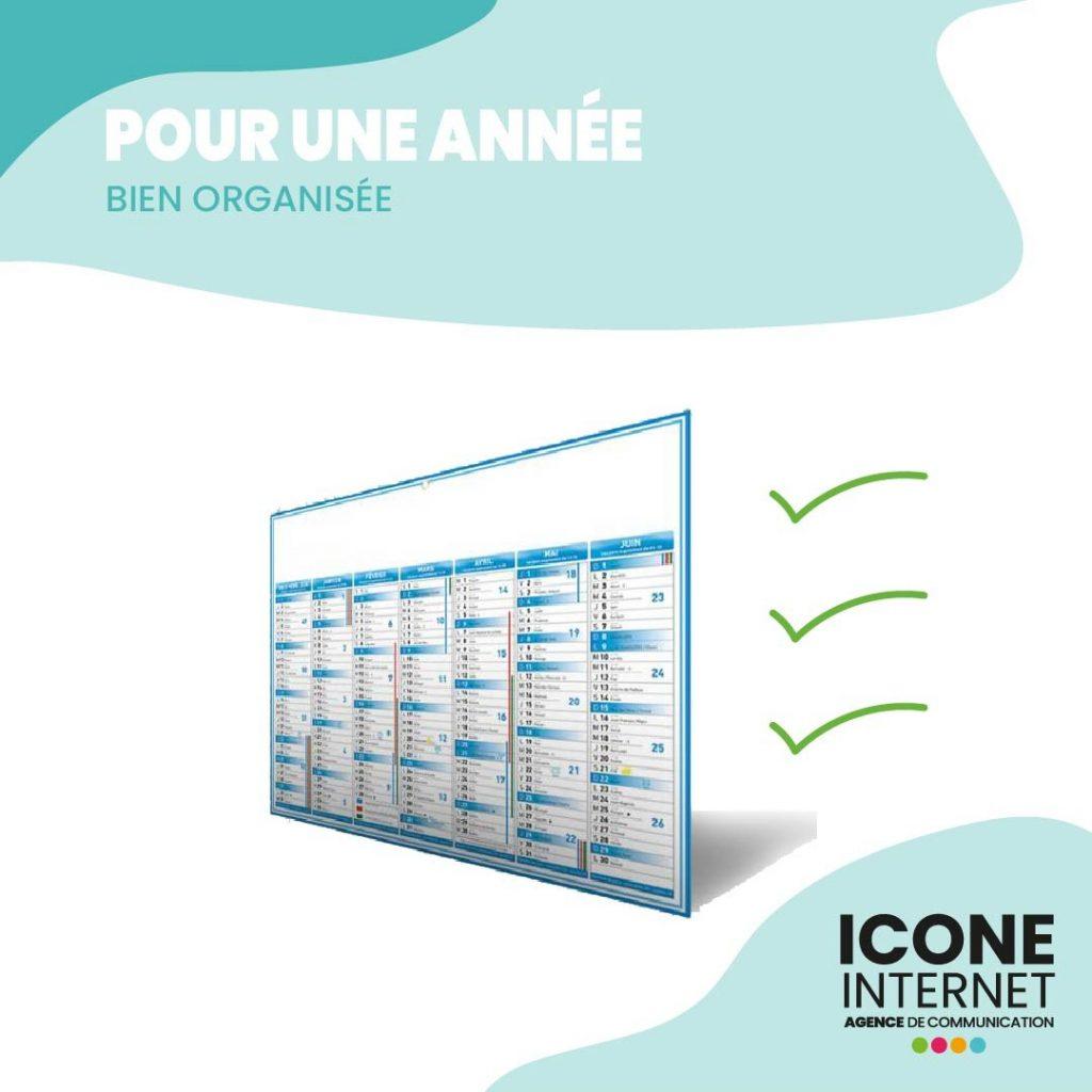 Calendriers publicitaires personnalisés