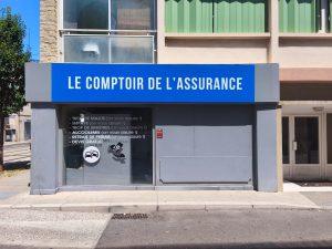 Enseigne pour assurance Avignon