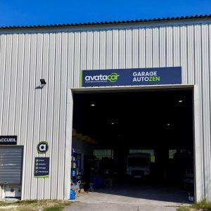 Enseigne panneaux garage automobile