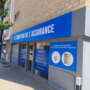 Enseigne pour assurance Avignon