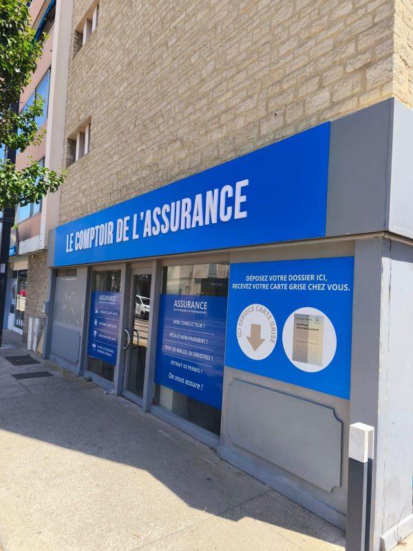 Enseigne pour assurance Avignon