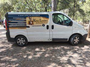 Flocae camion saint rémy de provence pour accrobranche