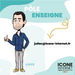 Julien pole enseigne