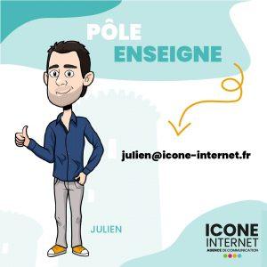 Julien pole enseigne