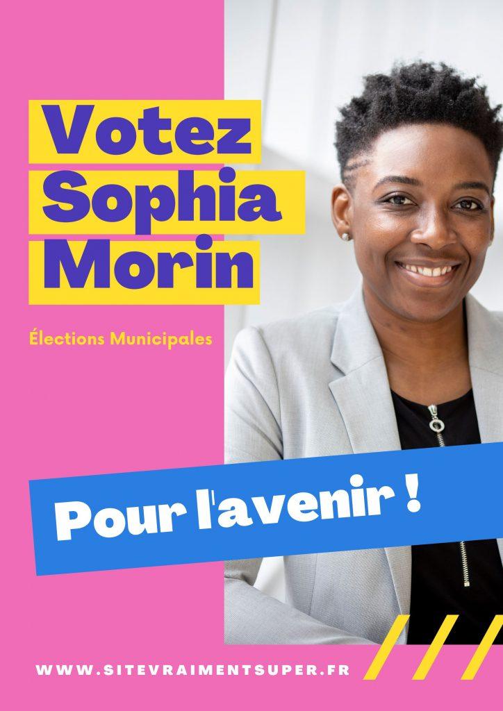 🗳️Affiche⚡️ Électorale 👉Élections Municipales