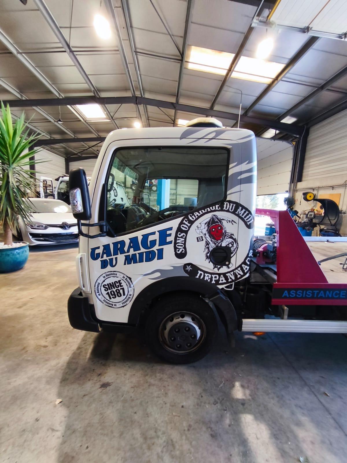 🚛 Flocage camion 🛻 remorquage🚚