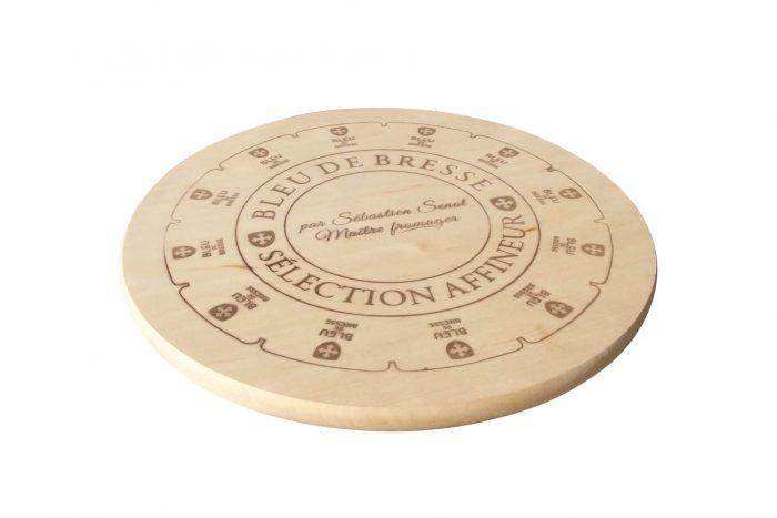 Planche à découper ronde en bois (20cm) GOODIES vaisselle personnalisés et publicitaire