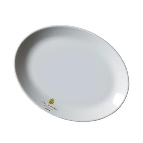 Plat ovale en céramique (36cm) GOODIES vaisselle personnalisés et publicitaire