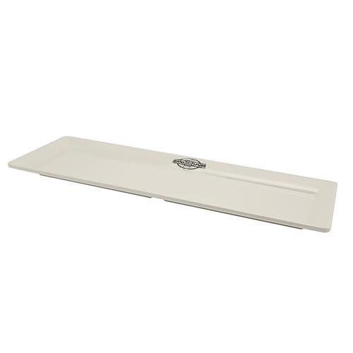 Plat en mélamine blanche (53x17.5cm) GOODIES vaisselle personnalisés et publicitaire