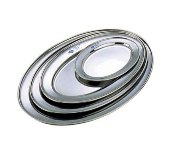 Acier inoxydable Plat Ovale (560mm) GOODIES vaisselle personnalisés et publicitaire
