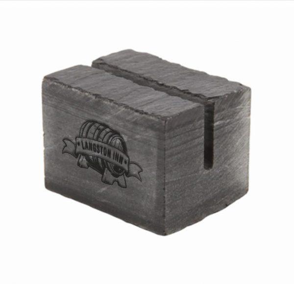 Mini porte-affiche Slate Cube (3X2.5cm) GOODIES RESTAURANTS