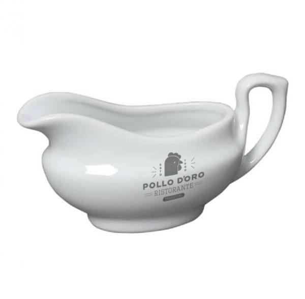 Saucière en céramique (400ml/14oz) GOODIES vaisselle personnalisés et publicitaire