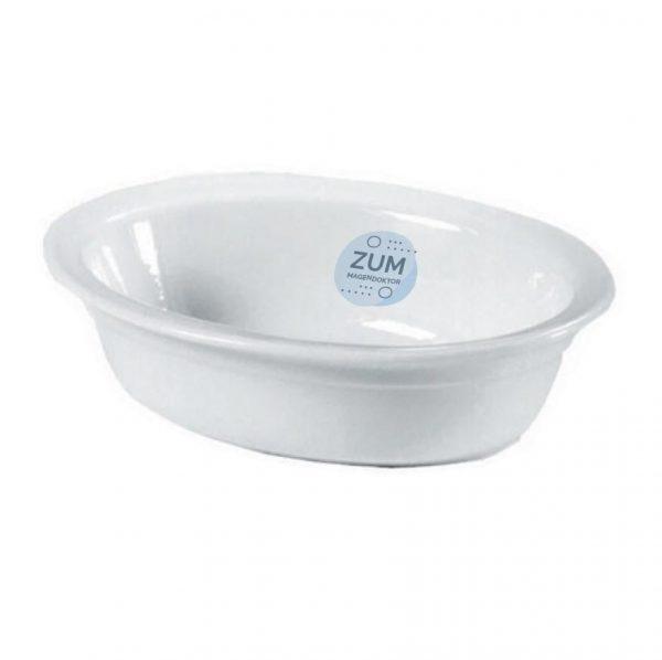 Plat à tarte 17.5cm Blanc GOODIES vaisselle personnalisés et publicitaire