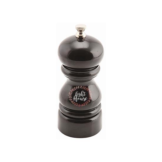 Moulin à sel ou à poivre noir (12,7 cm) GOODIES vaisselle personnalisés et publicitaire
