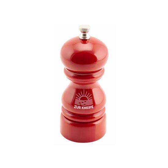 Moulin à sel ou à poivre rouge (12.7cm) GOODIES vaisselle personnalisés et publicitaire