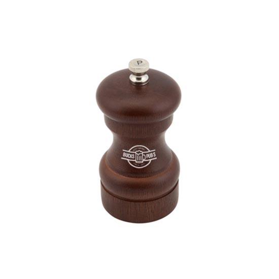 Moulin à sel ou à poivre en bois foncé (10cm) GOODIES vaisselle personnalisés et publicitaire