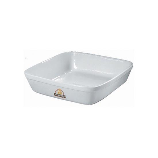Plat à rôtir carré en céramique (16cm) GOODIES vaisselle personnalisés et publicitaire