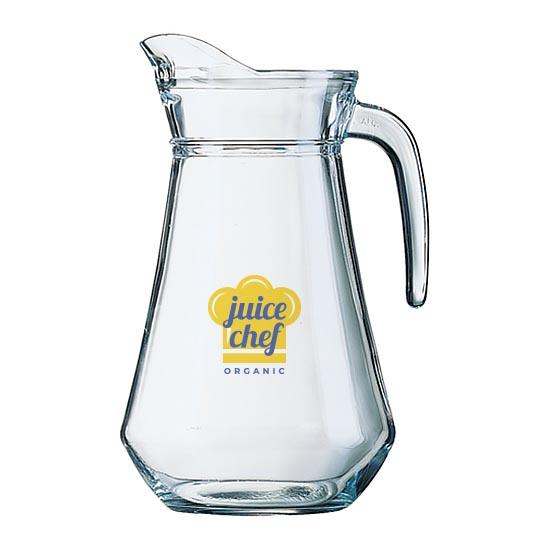 Pichet classique en verre (1,6 litre) GOODIES verres personnalisés et publicitaire