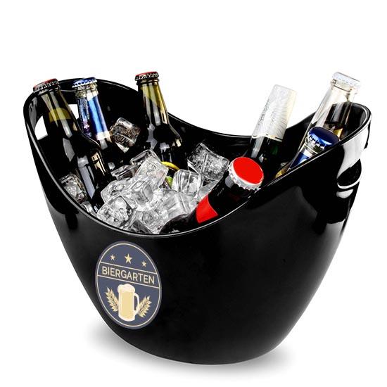 Seau à glace en plastique noir (6 litres) GOODIES RESTAURANTS