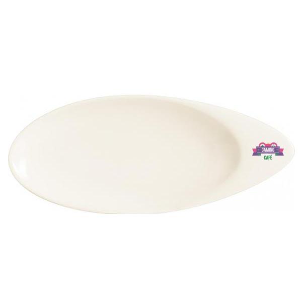 Assiette à apéritif ovale Mini Medium (15cm) GOODIES vaisselle personnalisés et publicitaire