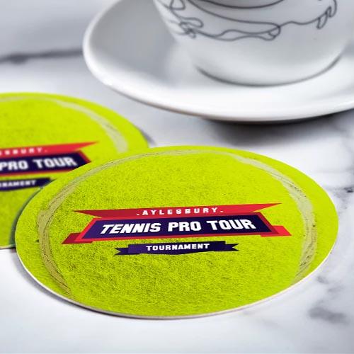 Tapis à bière rond de qualité supérieure GOODIES RESTAURANTS