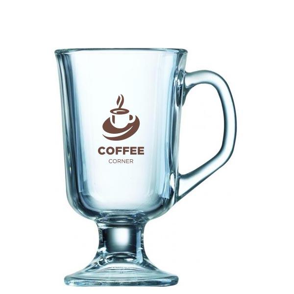 Verre à café à pied Bock (290ml/10oz) GOODIES verres personnalisés et publicitaire