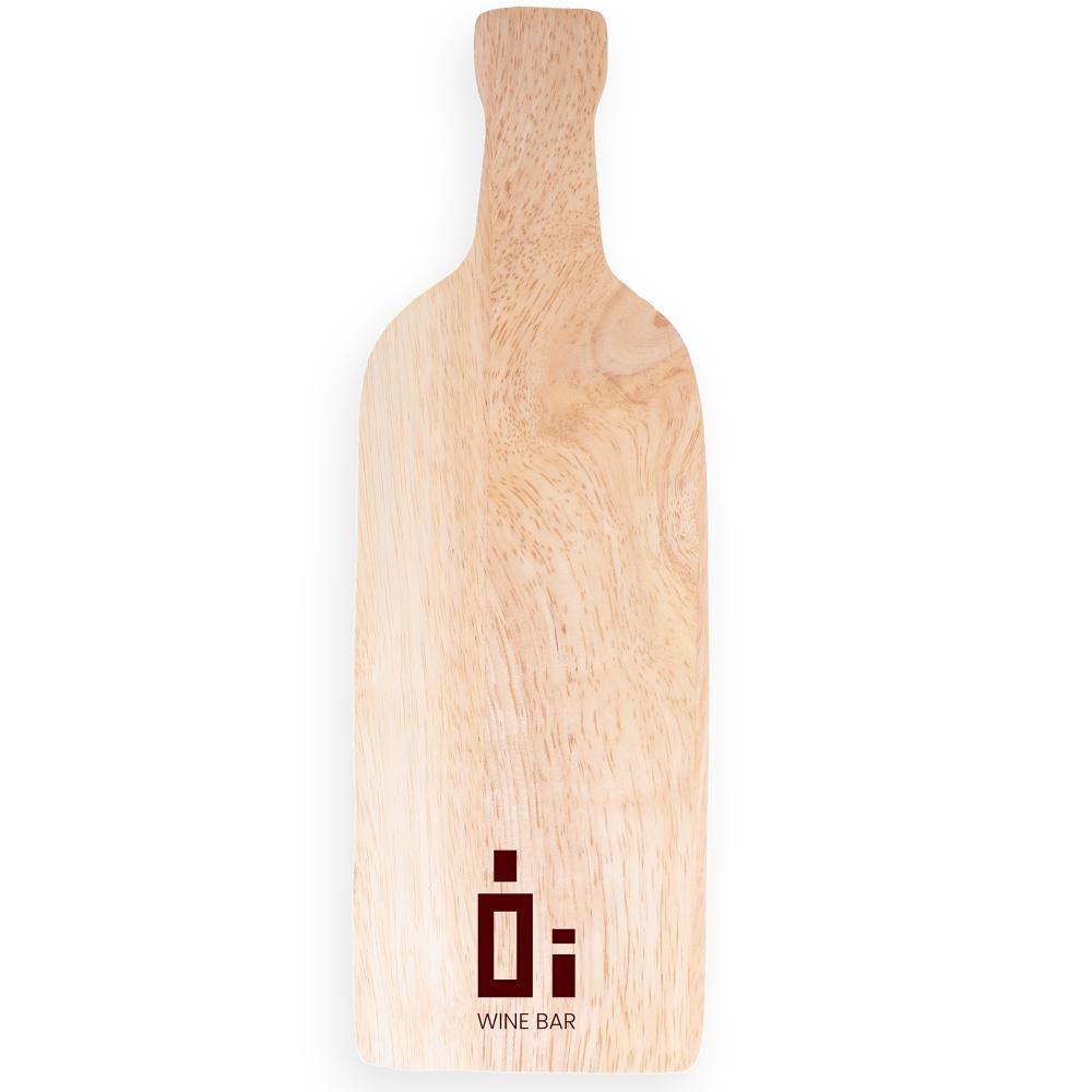 Planche à découper en bois en forme de bouteille (300x100mm) GOODIES vaisselle personnalisés et publicitaire