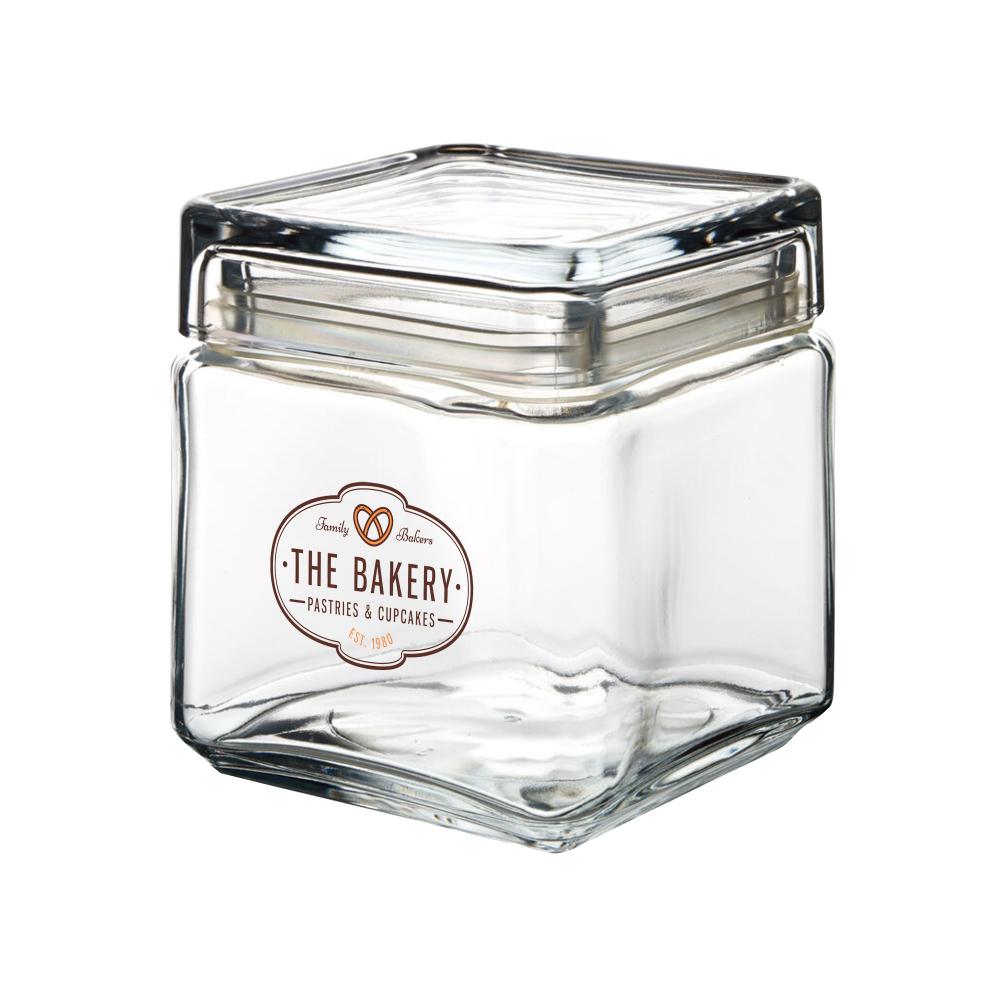 Bocal en verre Biscuit (1 litre) GOODIES vaisselle personnalisés et publicitaire
