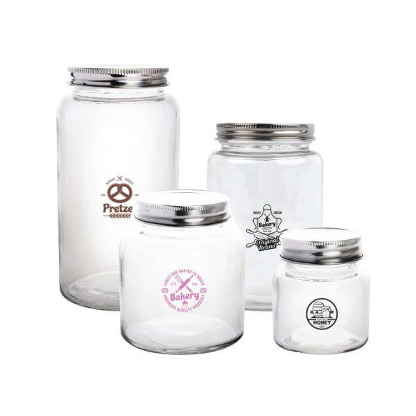 Bocaux en verre Vogue GOODIES vaisselle personnalisés et publicitaire