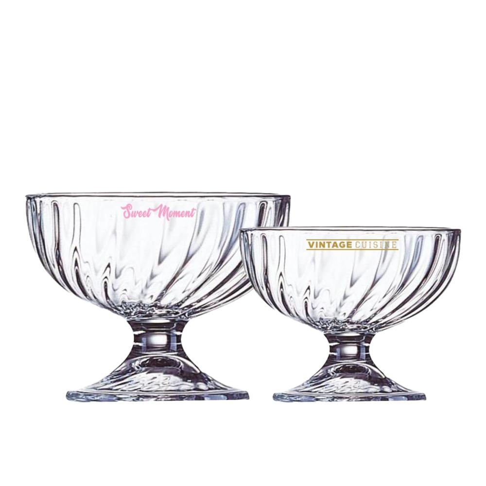 Verres à dessert Sorbet Coupe Sundae GOODIES verres personnalisés et publicitaire