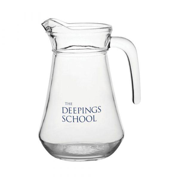 Pichet classique en verre (1,3 litre) GOODIES verres personnalisés et publicitaire