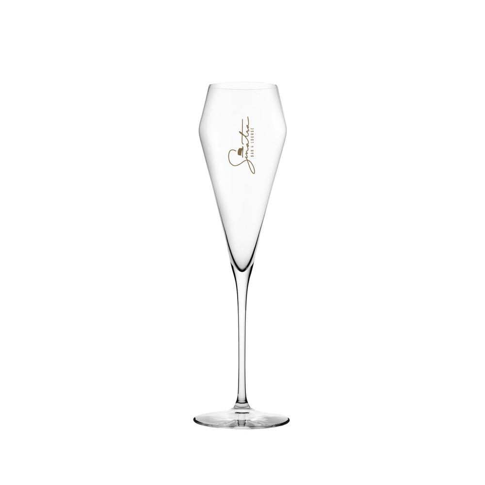 Verre à flûte Elegant Edge (220ml/7.5oz) GOODIES verres personnalisés et publicitaire