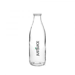 Grande bouteille d'eau à couvercle en verre - 2 Pint (1 Litre/35oz) GOODIES verres personnalisés et publicitaire