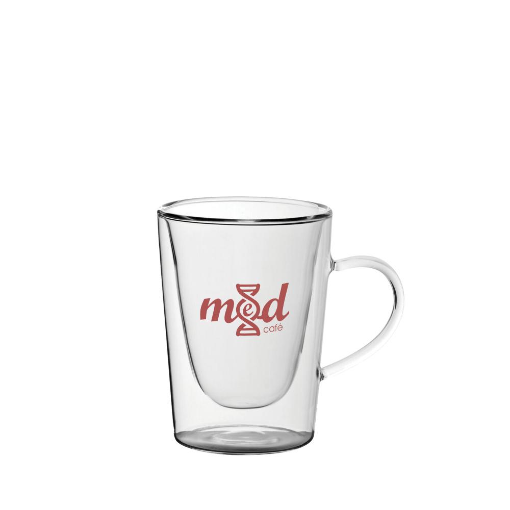 Verre à café double paroi (290ml/10oz) GOODIES verres personnalisés et publicitaire