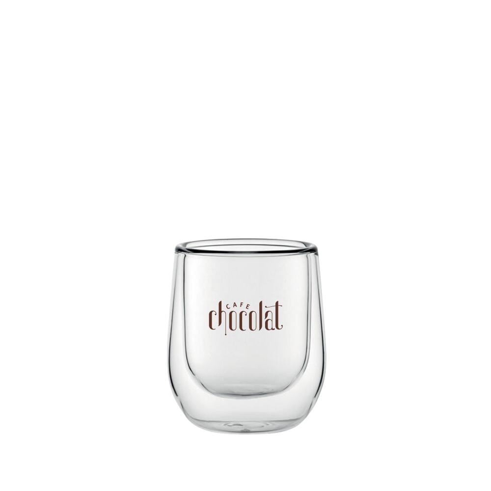 Verre à espresso à double paroi (85ml/3oz) GOODIES verres personnalisés et publicitaire