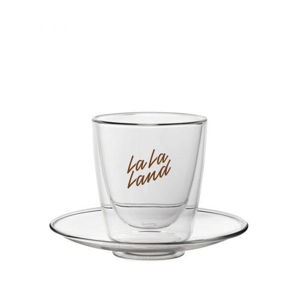 Verre à double paroi pour cappuccino (220ml/7.75oz) GOODIES verres personnalisés et publicitaire
