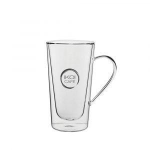 Grand verre à café latté à double paroi (12oz/340ml) GOODIES verres personnalisés et publicitaire