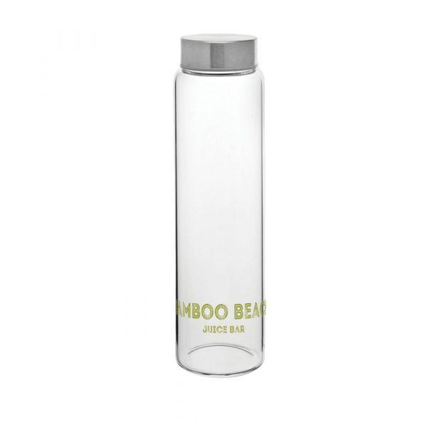 Grande bouteille d'eau à couvercle en verre - 2 Pint (1 Litre) GOODIES verres personnalisés et publicitaire