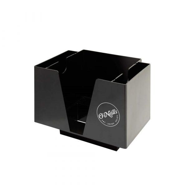 Support de bar noir en 3 parties GOODIES RESTAURANTS