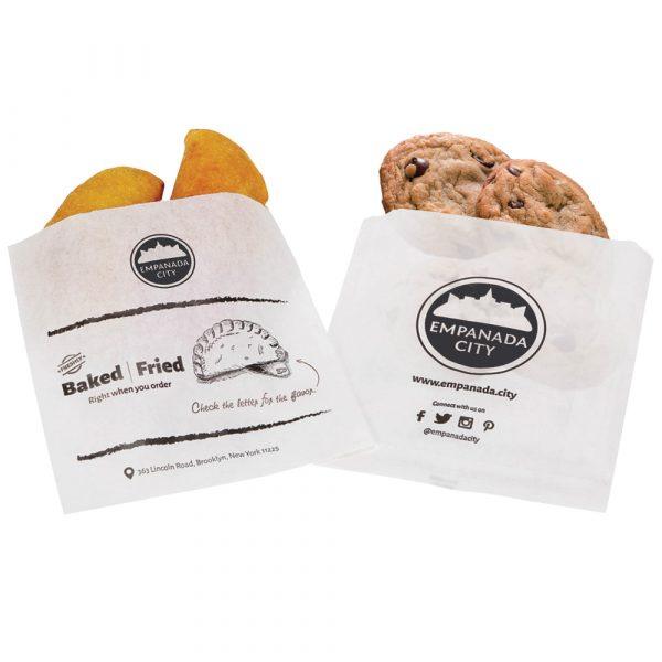 Sac en papier plat moyen (25x25cm) GOODIES packaging personnalisés et publicitaire