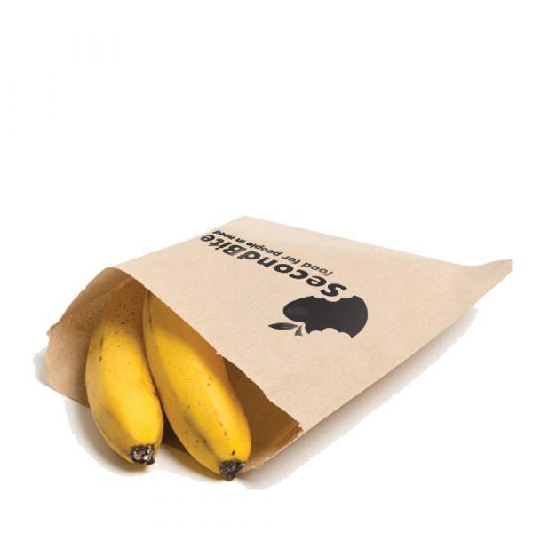 Sac en papier plat grand format (30.5x30.5cm) GOODIES packaging personnalisés et publicitaire
