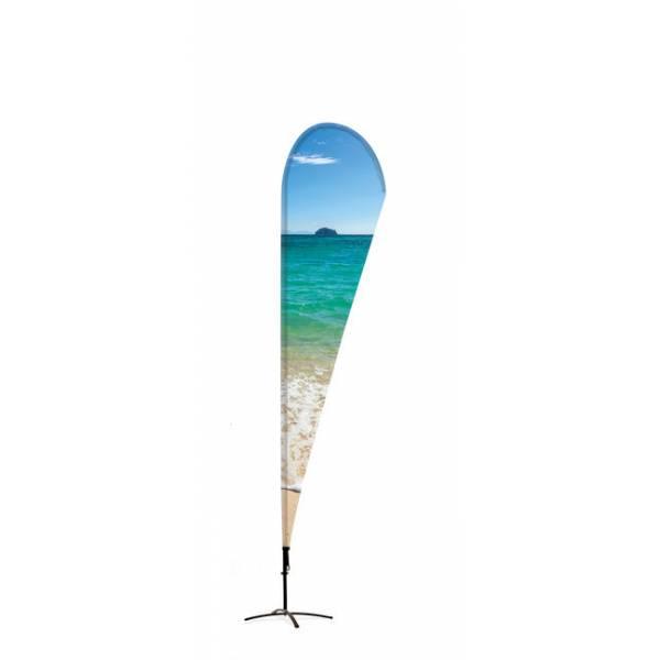 Beach Flag Alu Drop display publicitaire