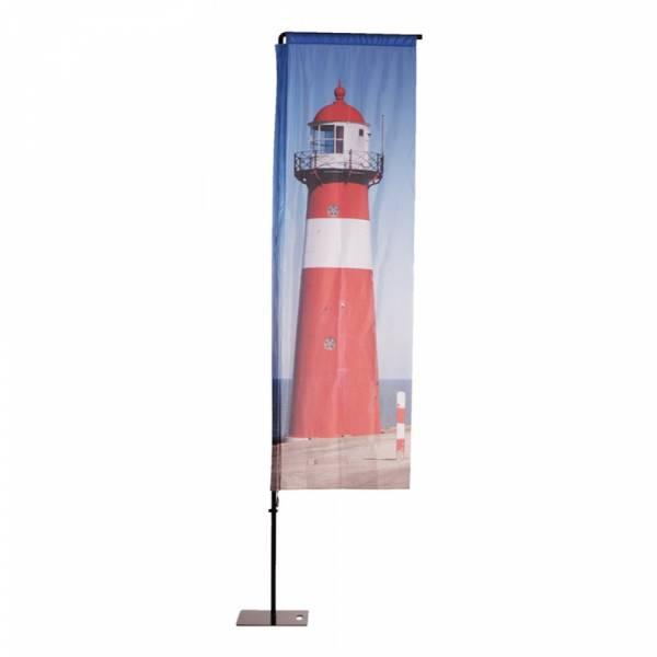 Beach Flag Alu Square Impression display publicitaire